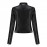 New Leather Coat Women Short Jacket Spring Autumn Stand Collar Lady Leather Jacket Women Clothing Thin Leather Coat