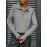 Autumn Winter Trend All Match Simple Casual Polo Collar Collared Pullover Knitted Sweater