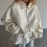 Apricot Texture Jacquard Waist Trimming Short Coat Women Spring Autumn Lantern Sleeve Drawstring Slimming High Sense Loose Jacket