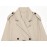 Summer Women Clothes Office Belt Collared Long Sleeve Short Trench Coat