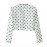 Women Clothing Fashionable All Match round Neck Polka Dot Short Jacket