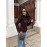 Vintage Court Jacquard Top Women Autumn Stand Collar Puff Sleeve Tight Waist Lotus Leaf Hem Thin Coat