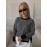 Striped Sweater Women Loose Lazy Chic Pullover Top