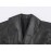 Women Clothing Autumn Winter Casual Long Sleeved Collared Faux Leather Buckle Coat