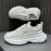 Men'S Breathable Mesh Fabric Sneakers - Lightweight, Comfortable Low-Top Dad Shoes with Thick Rubber Sole for Summer Casual Wear, White & Black Design, Breathable Shoes | Stylish Dad Shoes | Comfortable Footwear
