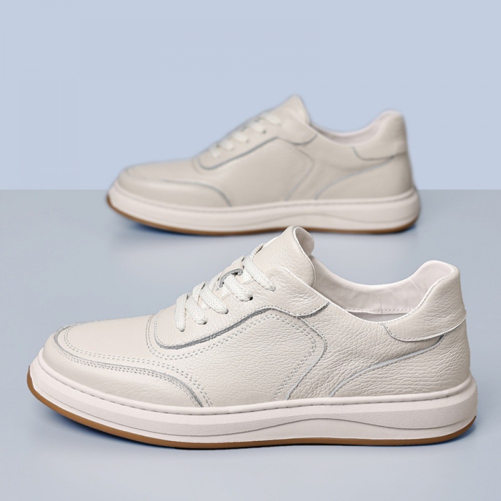 Sneakers, Spring New Men's Casual Shoes Breathable Men's  White Shoes Board Shoes Men's Shoes