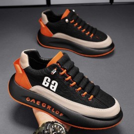 [sneakers] New Style Men'S and Women'S Casual Slip-On Shoes | Versatile Thick-Soled White Running Shoes, Height-Increasing Dad Style, Trendy Loafers, Sports and Skate Shoes, EVA Upper and Rubber Sole