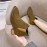 Retro Korean-style Niche Design Pointed-Toe -Lined Chunky Heel Versatile Fashion Short Boots | High Top, Fabric Upper and Insole, PVC Sole, Slip-On Closure, Solid Color, Casual Style for Fall/Winter