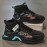 New Men'S High-top Dad Sneakers | Thick-soled, Breathable Mesh, Trendy Versatile Casual Shoes, and PVC Upper, Lace Closure, Spring/Fall Season