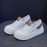 Korean Style Canvas Shoes Women | Summer New Student Running Casual Sneakers, Solid Color, Round Toe, Lace-up Closure