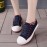 New Style Color-block Shoes. The Upper Is Comfortable and Breathable. The Wavy Edges Add a Retro Texture. The Thick-soled Design Provides Invisible Height Increase and a Soft, Elastic Foot Feel. Suitable for Daily Commuting and Casual Outings.