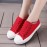 New Style Color-block Shoes. The Upper Is Comfortable and Breathable. The Wavy Edges Add a Retro Texture. The Thick-soled Design Provides Invisible Height Increase and a Soft, Elastic Foot Feel. Suitable for Daily Commuting and Casual Outings.