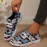 Women's Round-Toe Sneakers - Minimalist Solid Color Casual Shoes Suitable for Daily Wear, Lightweight Breathable Round-Top for, Cushioning & -Care (North /European Style), Women Shoes